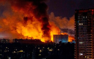 شنیده شدن صدای انفجارهای قوی در کییف