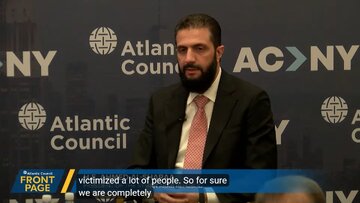پاسخ الشرع به ترامپ: اگر می‌خواهی سرزمین بدهی، نیوجرسی را به اسرائیل بده! چرا جولان را می‌دهی؟/ در حملات ۱۱ سپتامبر ۱۳ ساله بودم و نقشی نداشتم