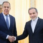 استقبال عراقچی از لاوروف در وزارت خارجه ایران
