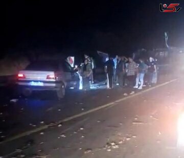 برخورد خودرو با تجمعکنندگان در صحنه تصادف؛ ۲ کشته و ۱۷ مصدوم در محور بجنورد ـ شیروان