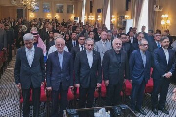 حضور عراقچی و ظریف در نشست تخصصی «نقش شهید خرازی در اجماع‌سازی سیاست خارجی» + عکس