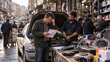 خودرو هست، پول تعمیر نیست / بحران گرانی تا ۱۰۰ درصدی برخی قطعات خودرو / مالکان در تنگنا، تعمیرکاران در انتظار