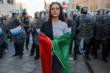 زمستان خشم در اروپا؛ از درگیری‌های خیابانی در بارسلونا و تیرانا تا بحران اعتماد به رهبران اتحادیه اروپا به روایت تصاویر