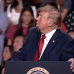 قطع مکرر سخنرانی ترامپ در ایالت سرنوشت ساز جمهوریخواهان/ ترامپ: از سالن گم شوید بیرون! شماها مزدور دول خارجی هستید